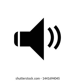 Speaker Volume Icon Vector Design Symbol Illustration