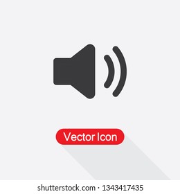 Speaker Volume Icon Vector Illustration Eps10