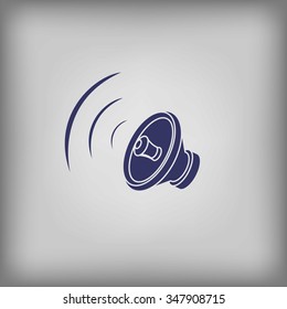 Speaker volume icon Vector illustration