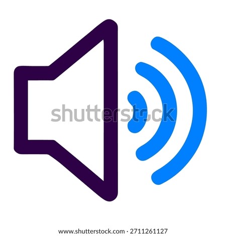 Speaker volume loud icon vector illustration