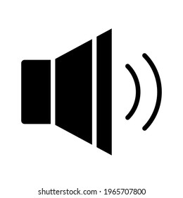 Speaker, volume, sound icon vector image. Can also be used for customer support and UI. Suitable for use on web apps, mobile apps and print media.