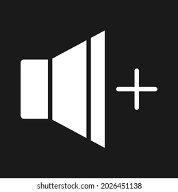 Speaker, volume, sound icon vector image. Can also be used for customer support and UI. Suitable for use on web apps, mobile apps and print media.