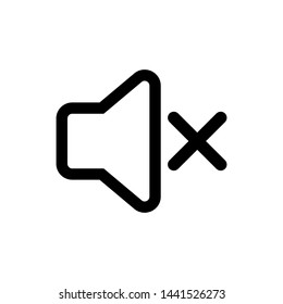 Speaker Volume Symbol Icon Vector Design Illustration