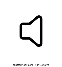 Speaker Volume Symbol Icon Vector Design Illustration