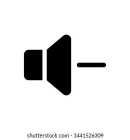 Speaker Volume Symbol Icon Vector Design Illustration