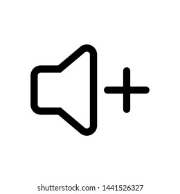 Speaker Volume Symbol Icon Vector Design Illustration