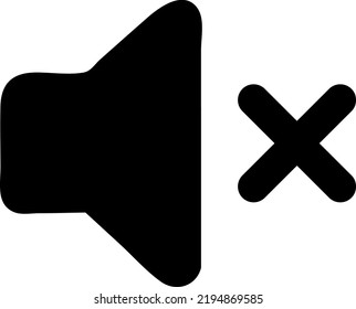 Símbolo de volumen de altavoz Icono de diseño de vectores Ilustración.eps
