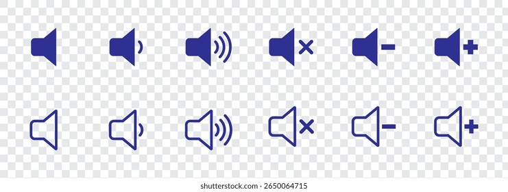 Speaker Volume Symbol Icon Vector Design Illustration