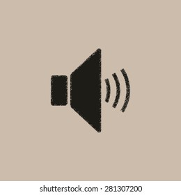  speaker volume - vector icon