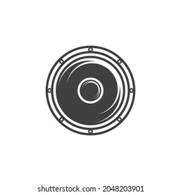 Plantilla de diseño de ilustraciones vectoriales de ondas de voz