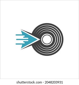 Plantilla de diseño de ilustraciones vectoriales de ondas de voz