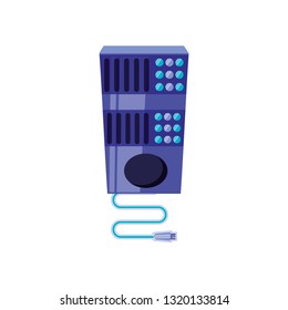 speaker with wire usb connector