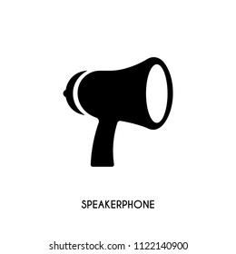 Speakerphone vector icon