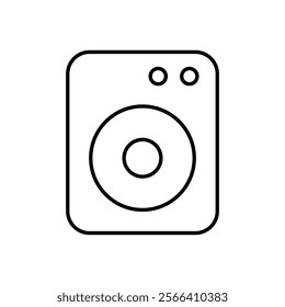 Speakers icon. Computer hardware icon design. vector graphic