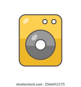 Speakers icon. Computer hardware icon design. vector graphic