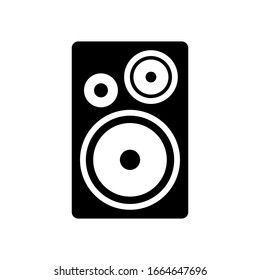 plantilla vectorial de diseño de iconos de altavoces