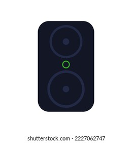 speakers icon on a white background, vector illustration, vector illustration