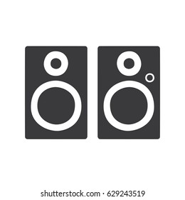 Speakers icon, vector illustration design. Electronic objects collection.
