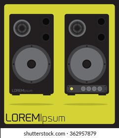 Speakers Icon,Vector design