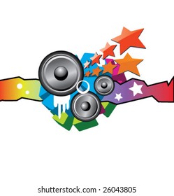 Speakers illustration