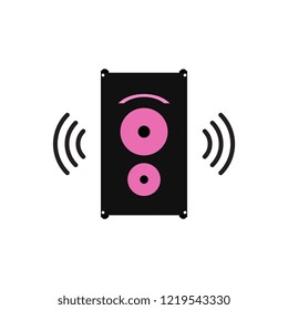 Speakers a sound box, vector eps 10.