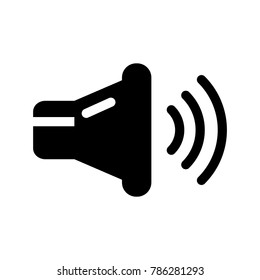 speakers, timeline, vector line icon, logo , symbol , mobile app , sign, illustration on background