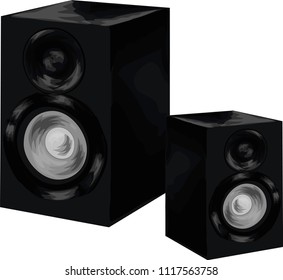 Speakers - Vector art