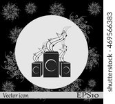 Speakers vector icon