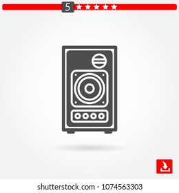 speakers vector icon