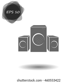 Speakers vector icon