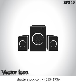 Speakers vector icon