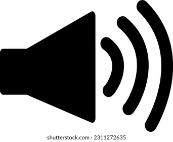 Speakers vector icon. symbol for computer and mobile vector website. Replaceable vector design.