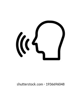 20,340 Speaking head icon Images, Stock Photos & Vectors | Shutterstock