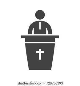 Speaking on Funeral