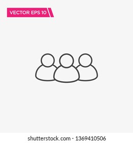 Speaking People Icon Design, Vector EPS10