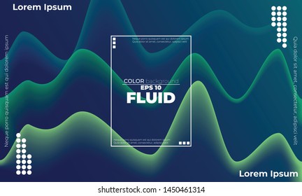 Speaking sound  fluid neon background waves illustration vector. Suitable For Wallpaper, Banner, Background, Card, Book Illustration, landing page