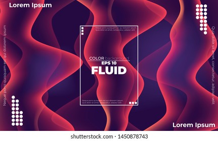 Speaking sound  fluid neon background waves illustration vector. Suitable For Wallpaper, Banner, Background, Card, Book Illustration, landing page