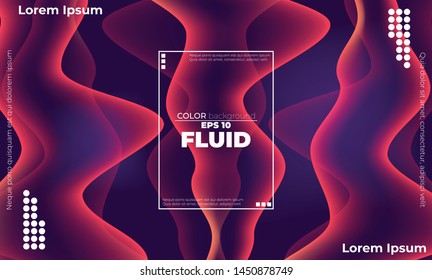 Speaking sound  fluid neon background waves illustration vector. Suitable For Wallpaper, Banner, Background, Card, Book Illustration, landing page