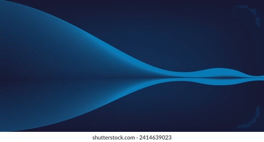 Speaking sound wave illustration vector. vector ilustrasi