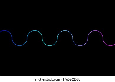 Speaking sound wave lines vector illustration.