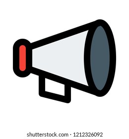 speaking trumpet loudspeaker