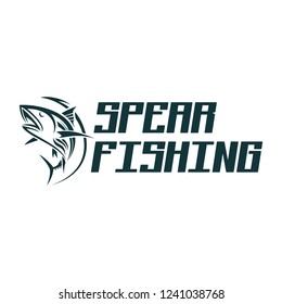 Spear Fishing Vector