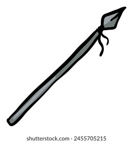 Spear Hand Drawn Doodle Icon
