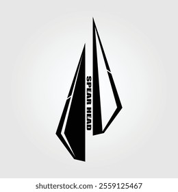 Spear Head Uniqu Editable vector