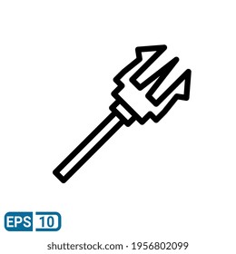 icono de la barra espaciadora en el estilo de línea aislado en el fondo blanco. EPS 10