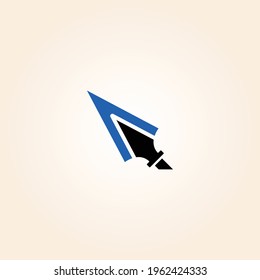 Vector de diseño de logotipo de icono de lomo para uso múltiple 