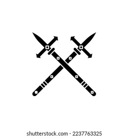 the spear icon is suitable for your web, apk or project with a medieval theme