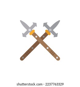 the spear icon is suitable for your web, apk or project with a medieval theme