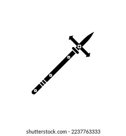 the spear icon is suitable for your web, apk or project with a medieval theme