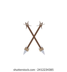 Spear Icon. Spear Symbol. Spear Illustration